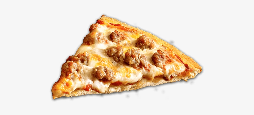 Image Royalty Free Collection Of High Quality Free - Sausage Pizza Slice Png, transparent png