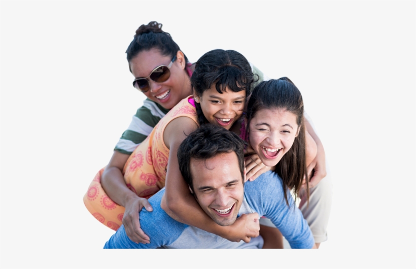 Happy Family Playing Around - Family, transparent png