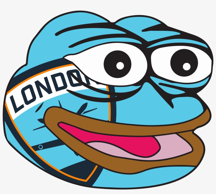 Philadelphia Fusion Vs London - Pepe Face, transparent png