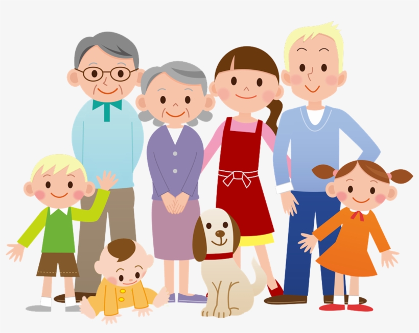Family Cartoon Clip Art - Family Cartoon Images Png, transparent png