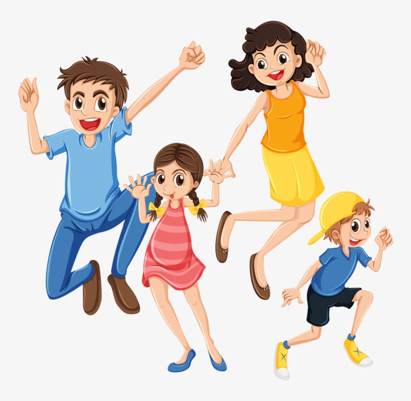 Most Popular Categories - Cartoon Images Of A Happy Family, transparent png
