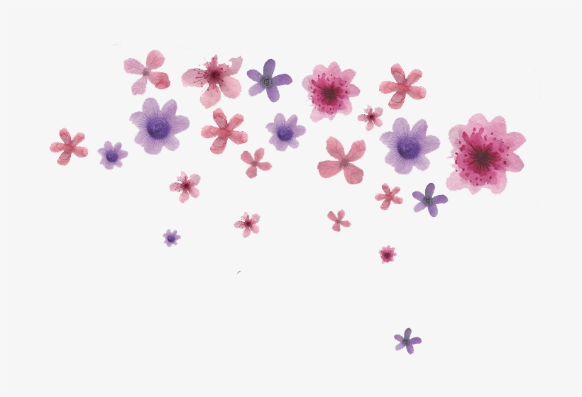 Free Watercolor Greeting Card With Blooming Flowers - Rosa Aquarell Der Babypartyeinladung | Mit Blumen Karte, transparent png