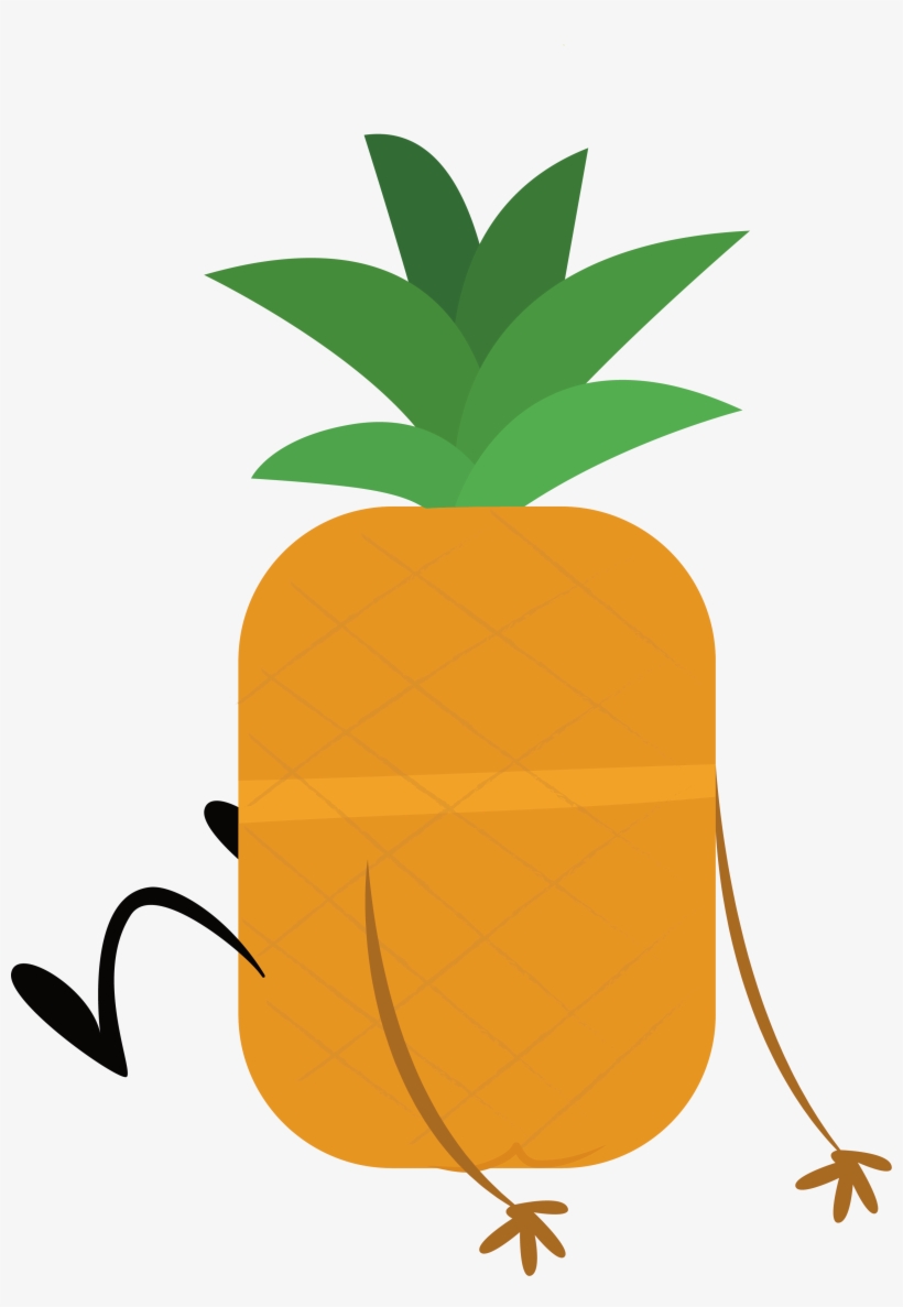 Pineapple Drawing - Dibujo De Pi A Png, transparent png