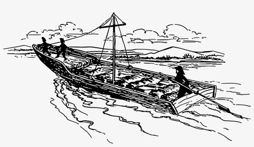 Plant Drawings Plants Line Art Watercolor Painting - Perahu Nelayan Vector, transparent png