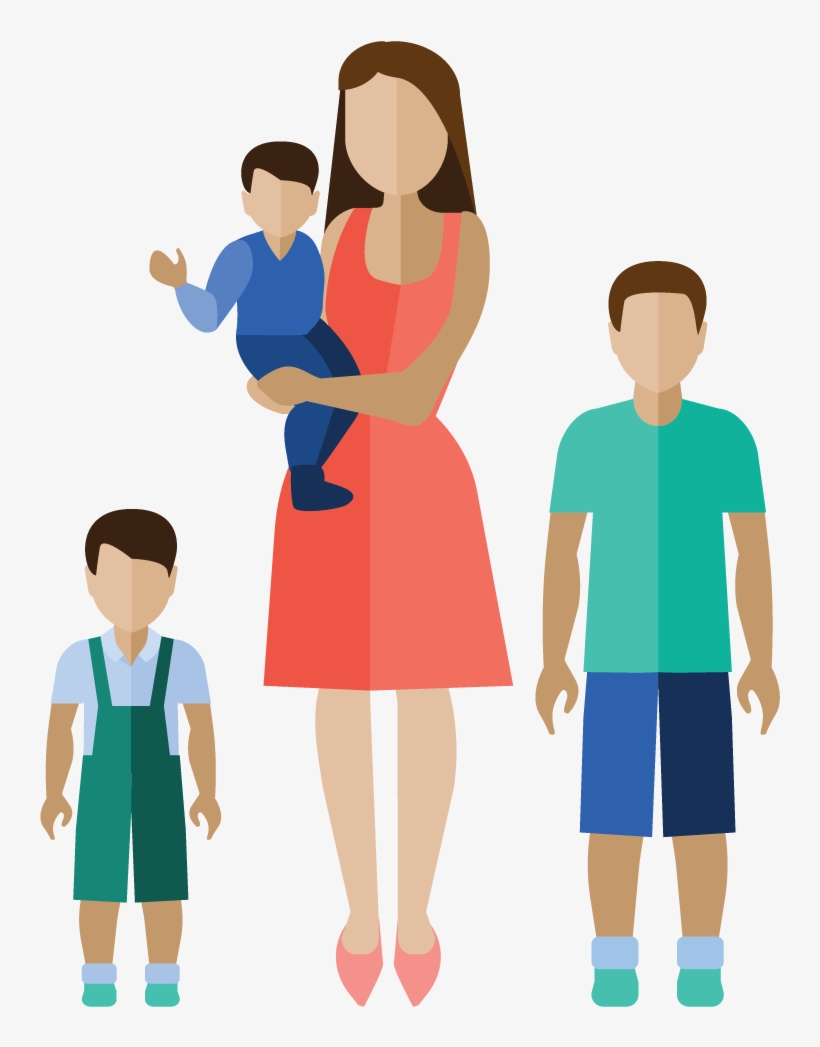 Family - Illustration, transparent png