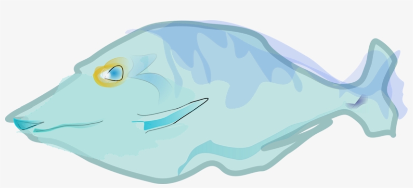 Watercolor Painting Drawing Cartoon - Flounder Fish Shower Curtain, transparent png