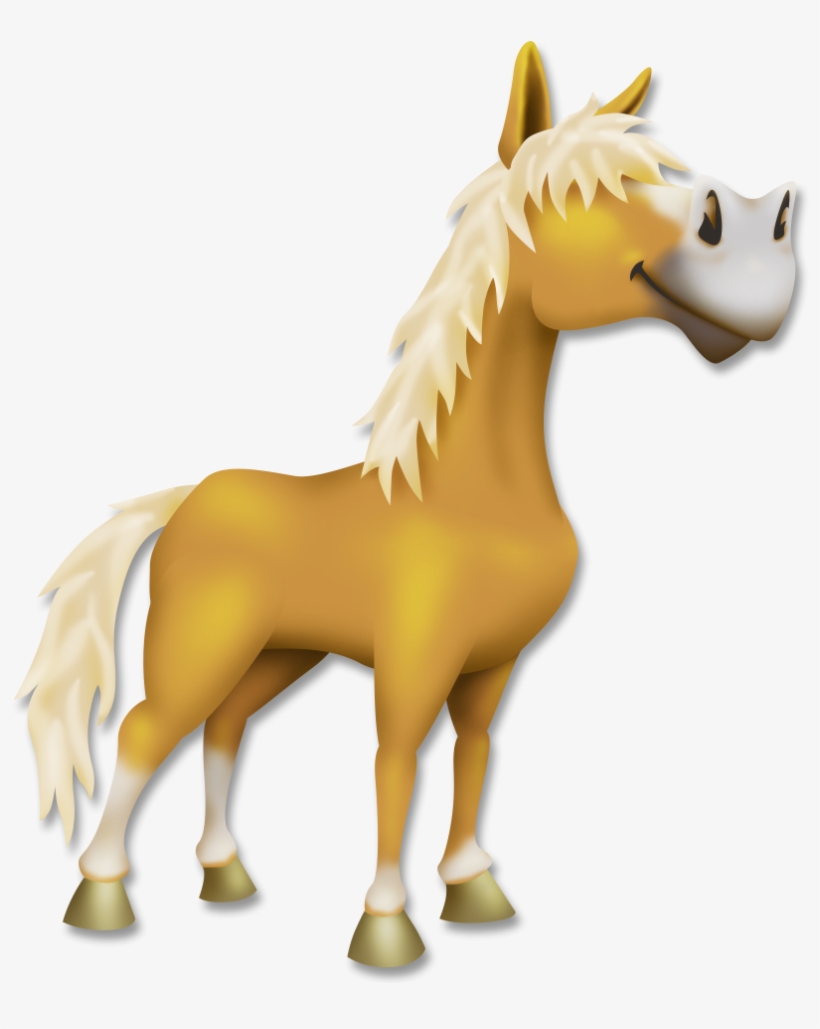 Palomino Horse - Hay Day Horses, transparent png