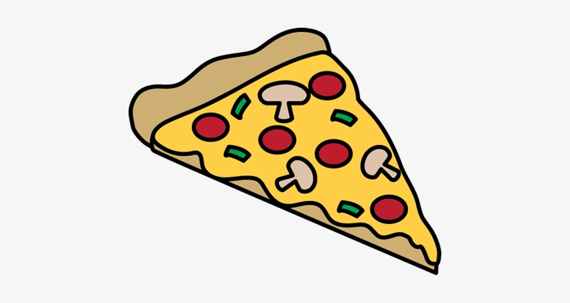 Pizza-slice - Slice Of Pizza Clipart, transparent png