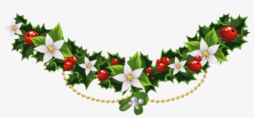 Transparent Christmas Garland With - Divine Inspiration And Prayers, transparent png