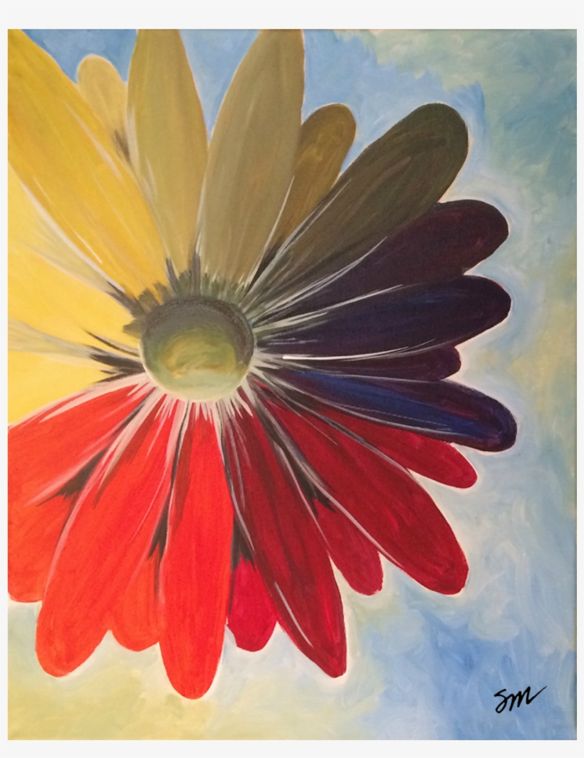 “colorful Daisy” - Common Daisy, transparent png