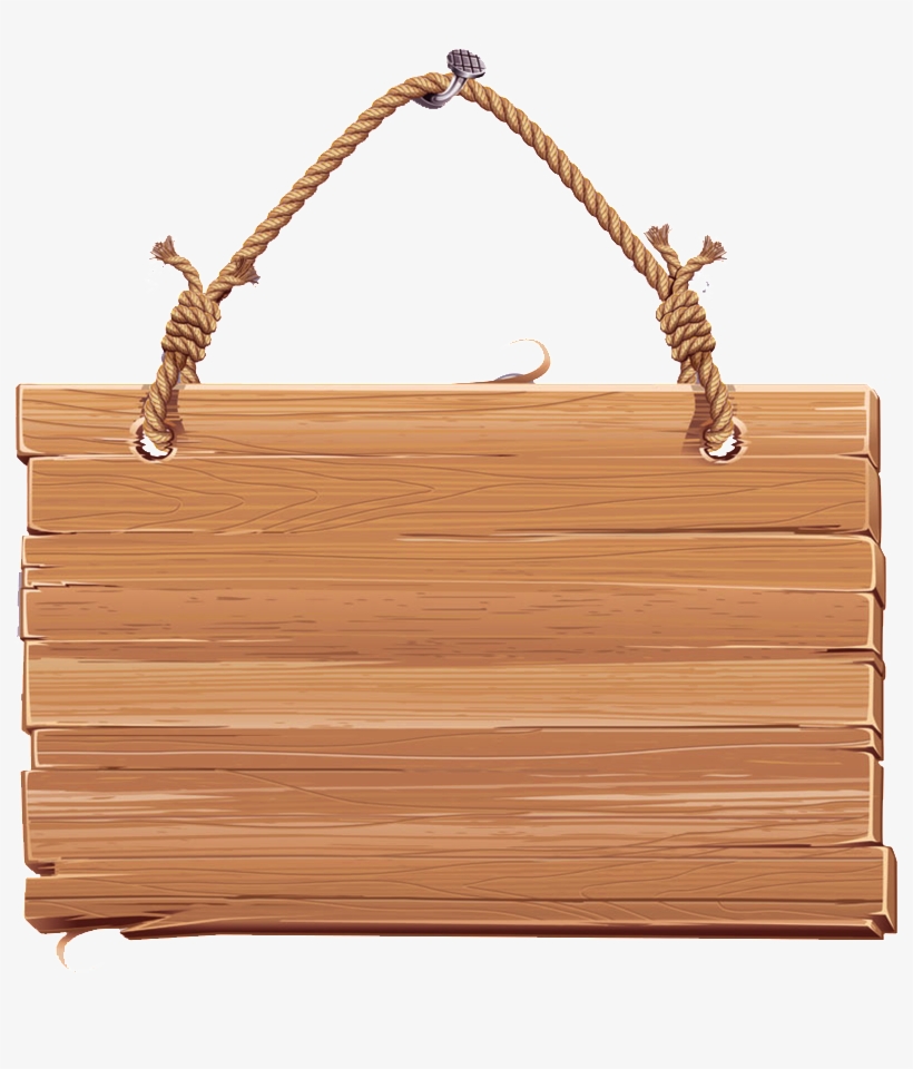 Hanging Wood Board Png, transparent png