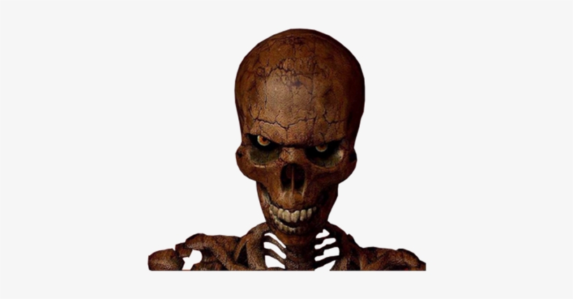 Skeleton-096 - Scary Skeleton Png, transparent png