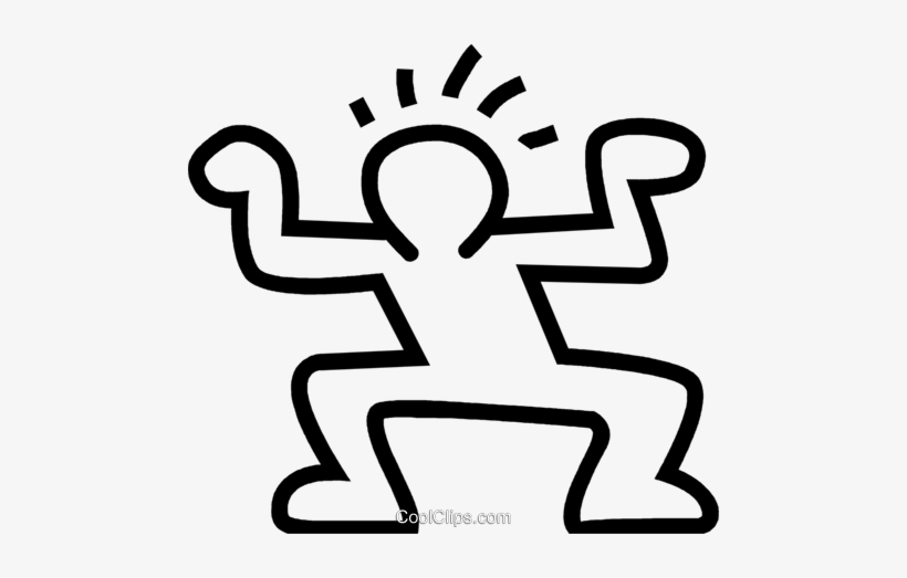Dancing Stick Figure, transparent png