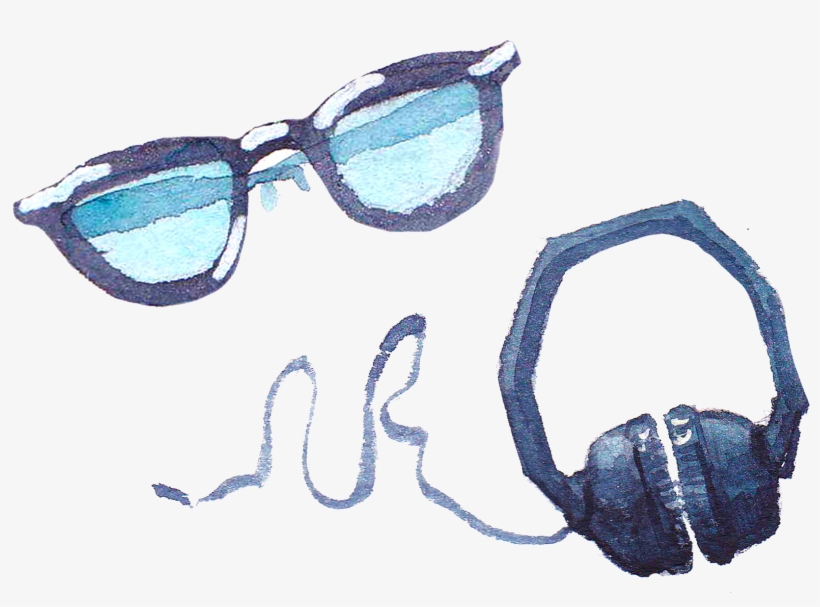 Watercolor Color Goggles Sunglasses Watercolor Painting - Watercolor Painting, transparent png