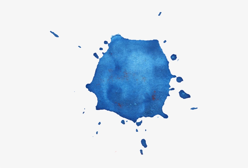 Picture Black And White Download Drip Blue Watercolor - Jun Xu, transparent png