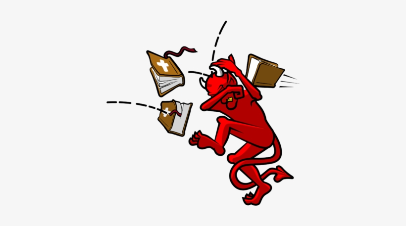 Bible Thumper - Satan Clipart, transparent png