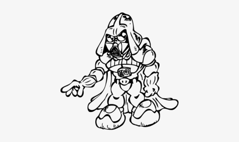 Vader Star Wars Logo Clipart - Darth Vader, transparent png