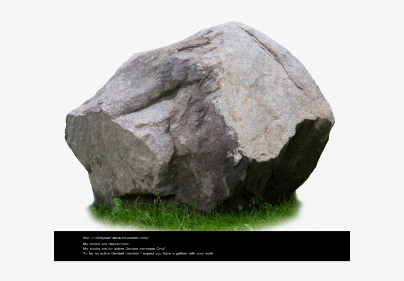 Stone Stock 1 By Cindysart Stock By Cindysart Stock - Rock Psd, transparent png