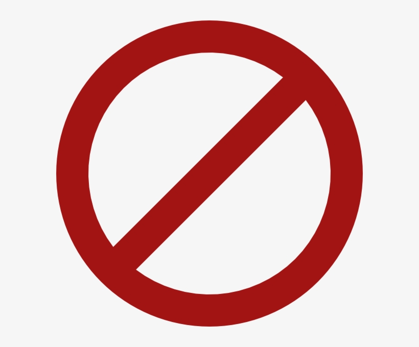 Vector Download Not Image - Prohibited Icon, transparent png