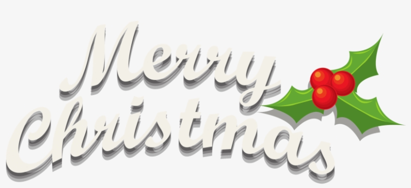 Free Png Merry Christmas Decor With Mistletoe Png Images - Merry Christmas Png Transparent, transparent png