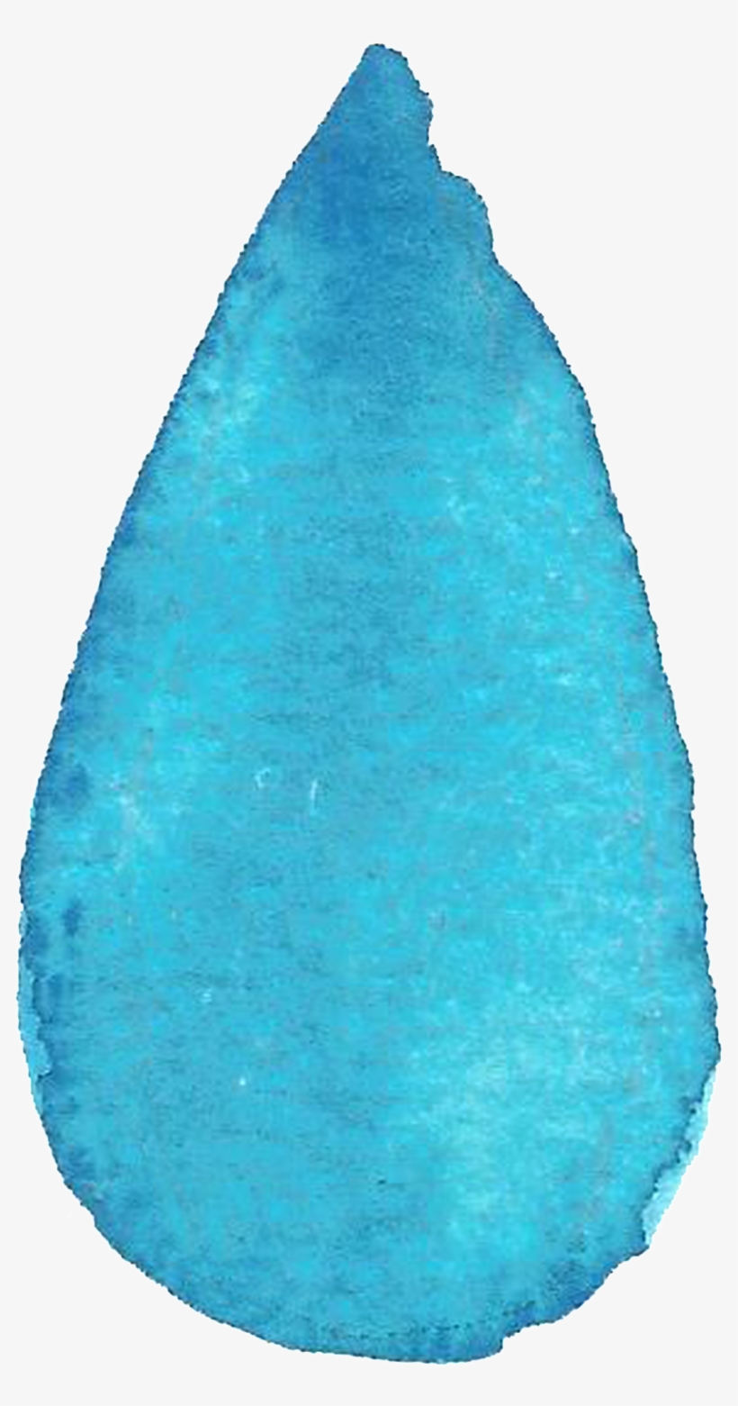This Graphics Is Watercolor Blue Water Decorative About - Portable Network Graphics, transparent png
