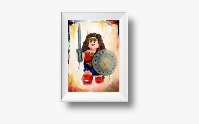 Amazonian Wonder Woman Print - Wonder Woman, transparent png