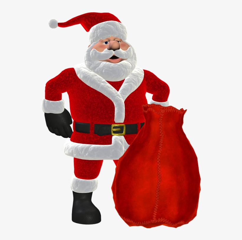Santa Claus 3 Clip Art Library Library - Santa Claus, transparent png