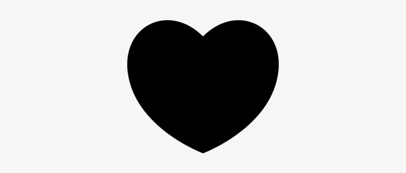 Black Heart Png Photo - Pillow, transparent png