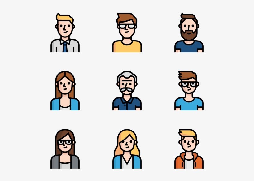 Avatar 36 Icons - Iconos Avatares, transparent png