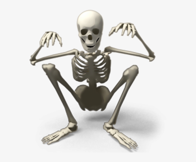 Skeleton Png Free Download - Esqueleto Anti Otacu, transparent png