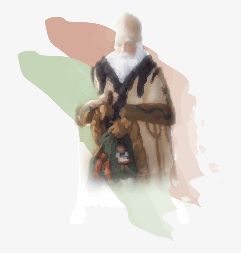 Like Santa, Dedt Moroz Brings Presents To Children - Figurine, transparent png