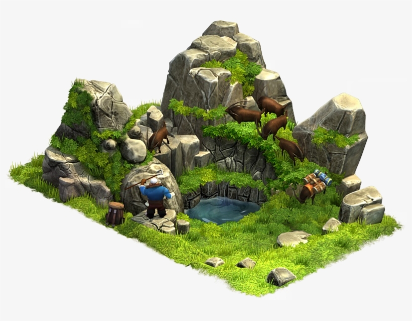 Goat Rocks A - Grass And Rocks Png Transparent, transparent png
