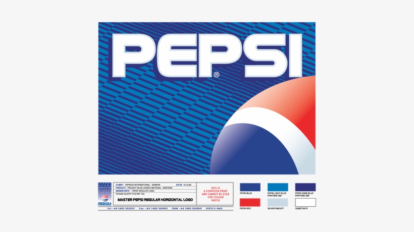 Pepsi Logo Pantone, transparent png