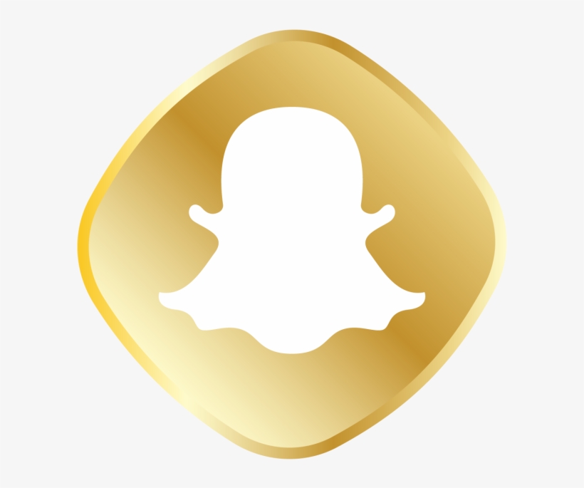 Golden Snapchat Icon, Royal, Golden, Icon Set Png And - Icon, transparent png