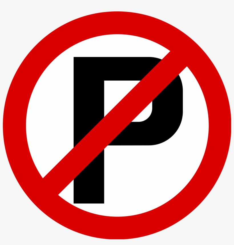 Singapore Road Signs Traffic Signs No Parking 552x552 PNG Download
