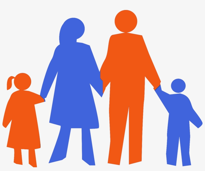 Discover The World And Learn Spanish In A Family - Family Reunion Black Silhouette, transparent png