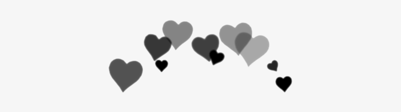 Png, Tumblr, And Black Image - Black Heart Crown Png, transparent png