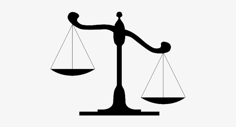 Scale Png Picture - Tilted Scales Of Justice, transparent png