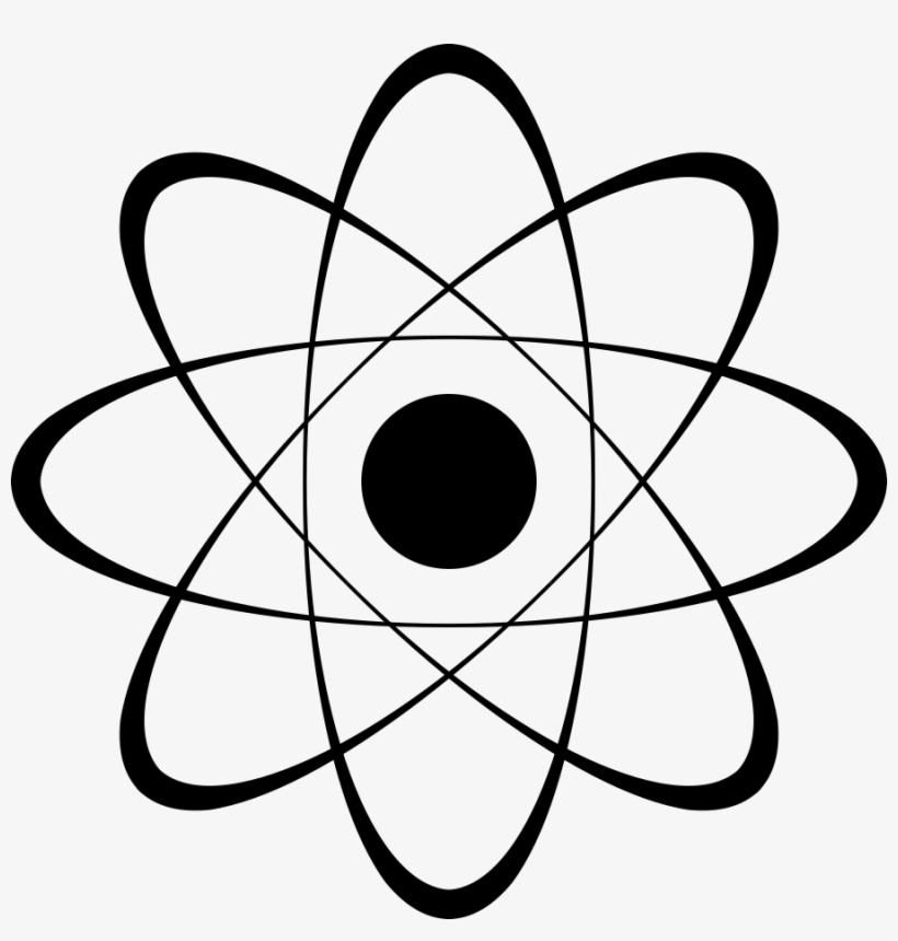 Stylized Atom Clipart Png For Web, transparent png