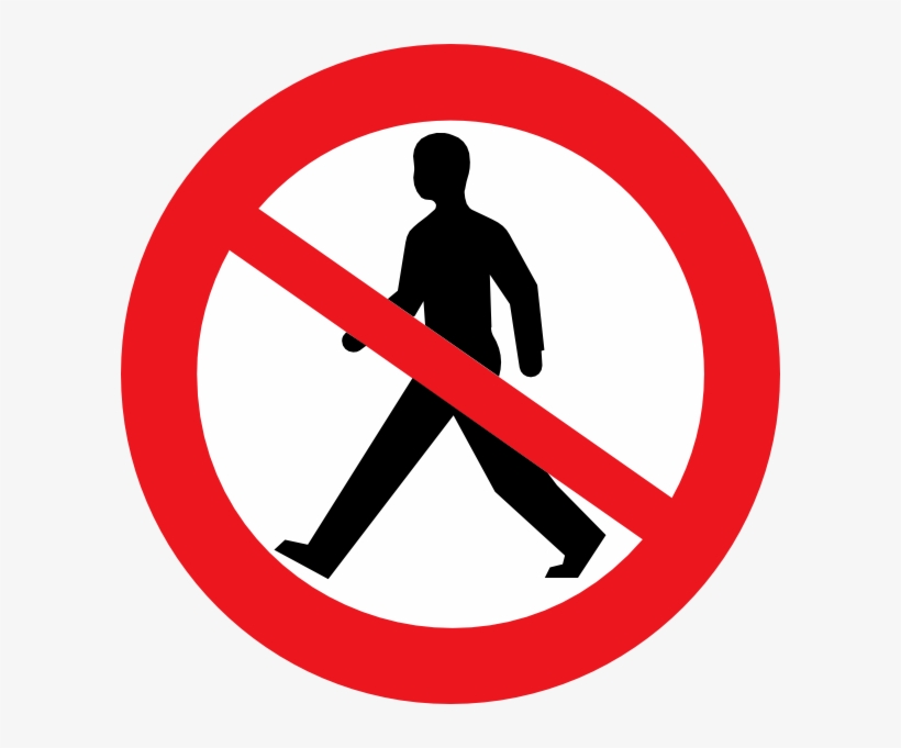 Image Library Download Do Not Clip Art Enter Man At - Covent Garden, transparent png