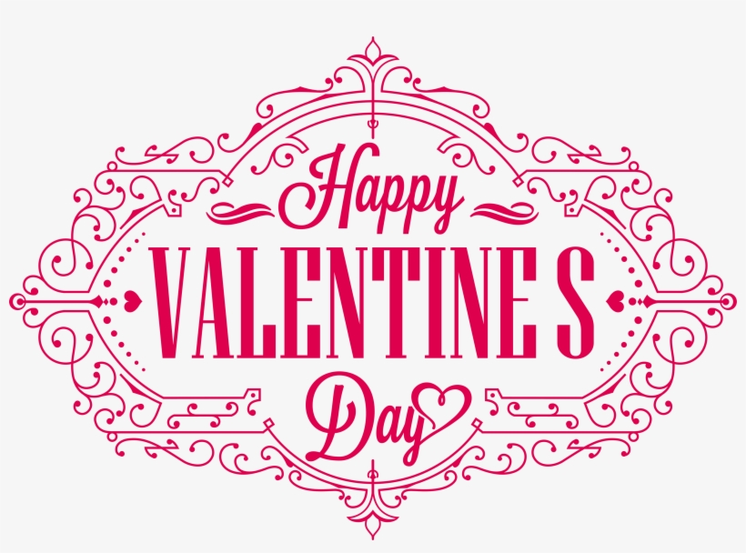 Valentines Day Png Hd - Happy Valentines Day Png File, transparent png