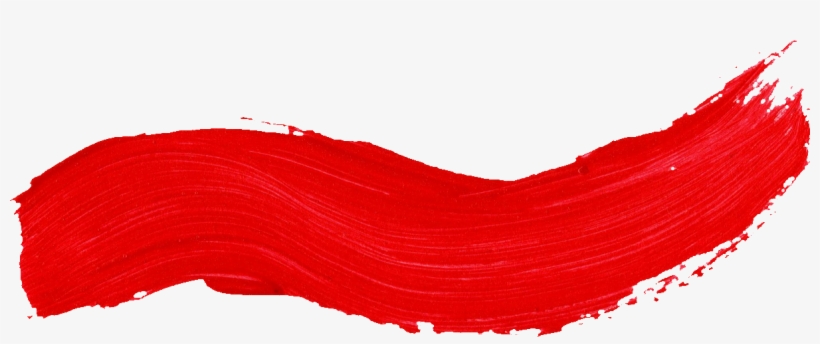 59 Red Paint Brush Stroke - Red Brush Stroke Png, transparent png