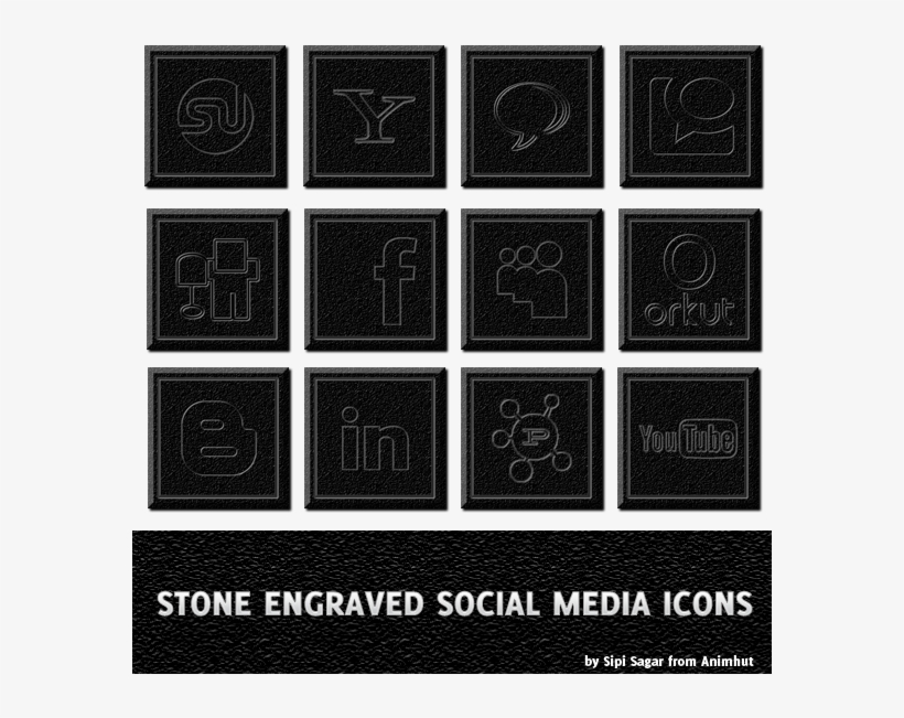 Social Media Icons - Floor, transparent png