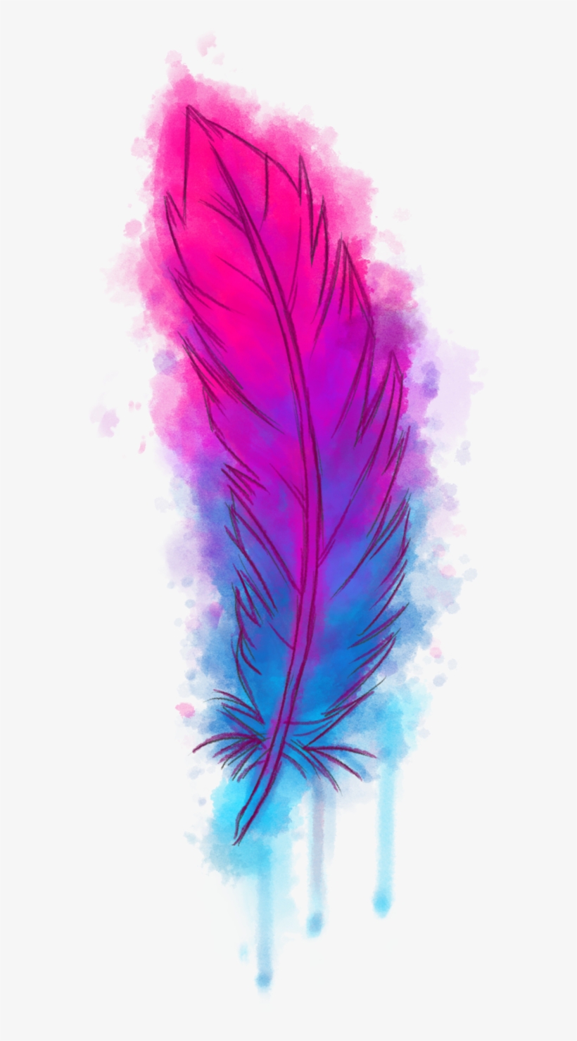 Watercolour Png Transparent - Png Transparent Feather Png, transparent png