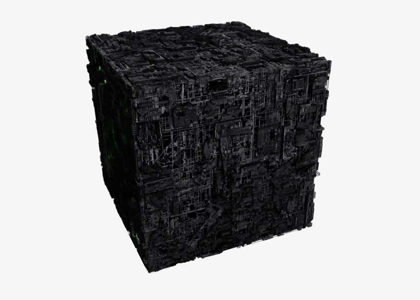 Cube - Cobblestone, transparent png