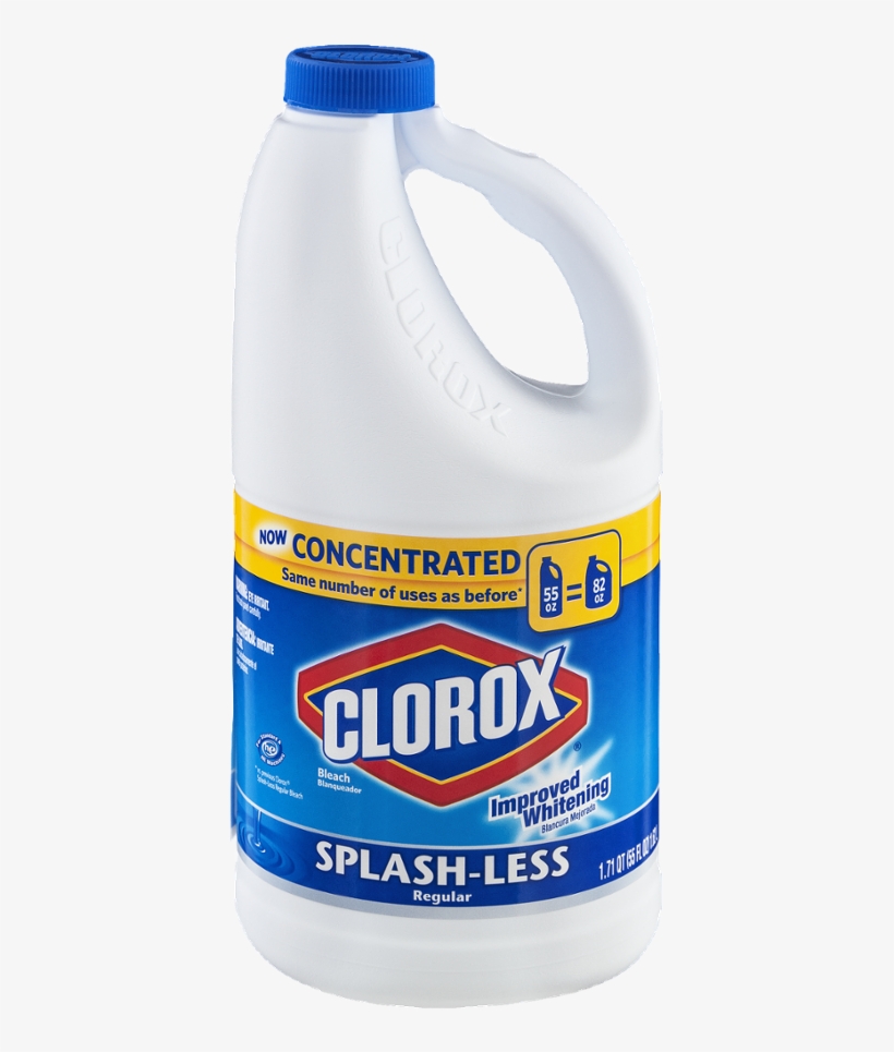 Photo - Clorox Splash-less Bleach, Clean Linen - 55 Fl Oz, transparent png