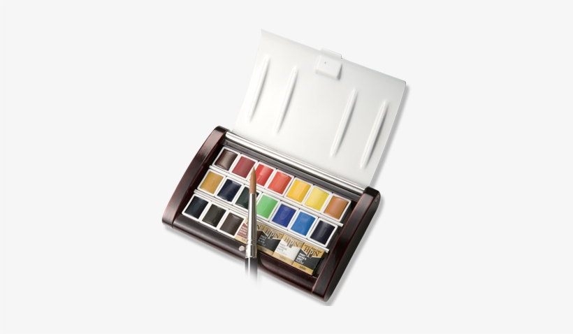 Pn695 - Holbein Solid Watercolors Artist Bread Color 21-color, transparent png