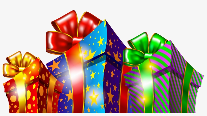 Christmas Gift Boxes Png Clipart - Christmas Frames For Profile, transparent png