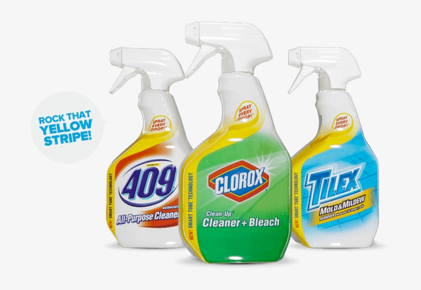 Clorox Innovates Cleaning With The New Smart Tube Technology - Formula 409 All Purpose Cleaner 32 Oz+180 Oz Refill, transparent png