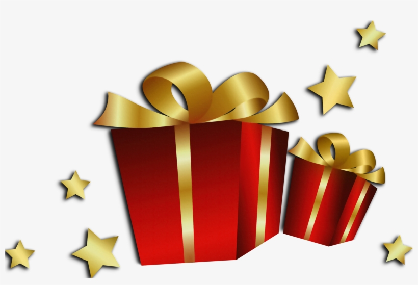 New Year Gift Png, transparent png